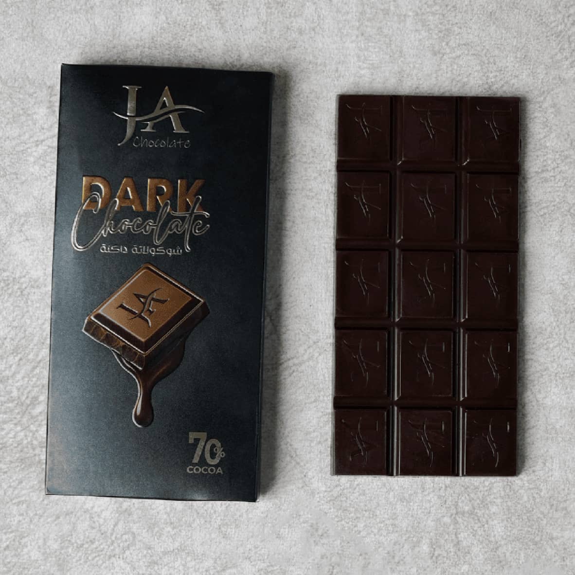 ja chocolate factory bar dark chocolate