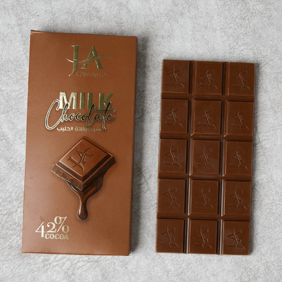 ja chocolate factory bar milk chocolate