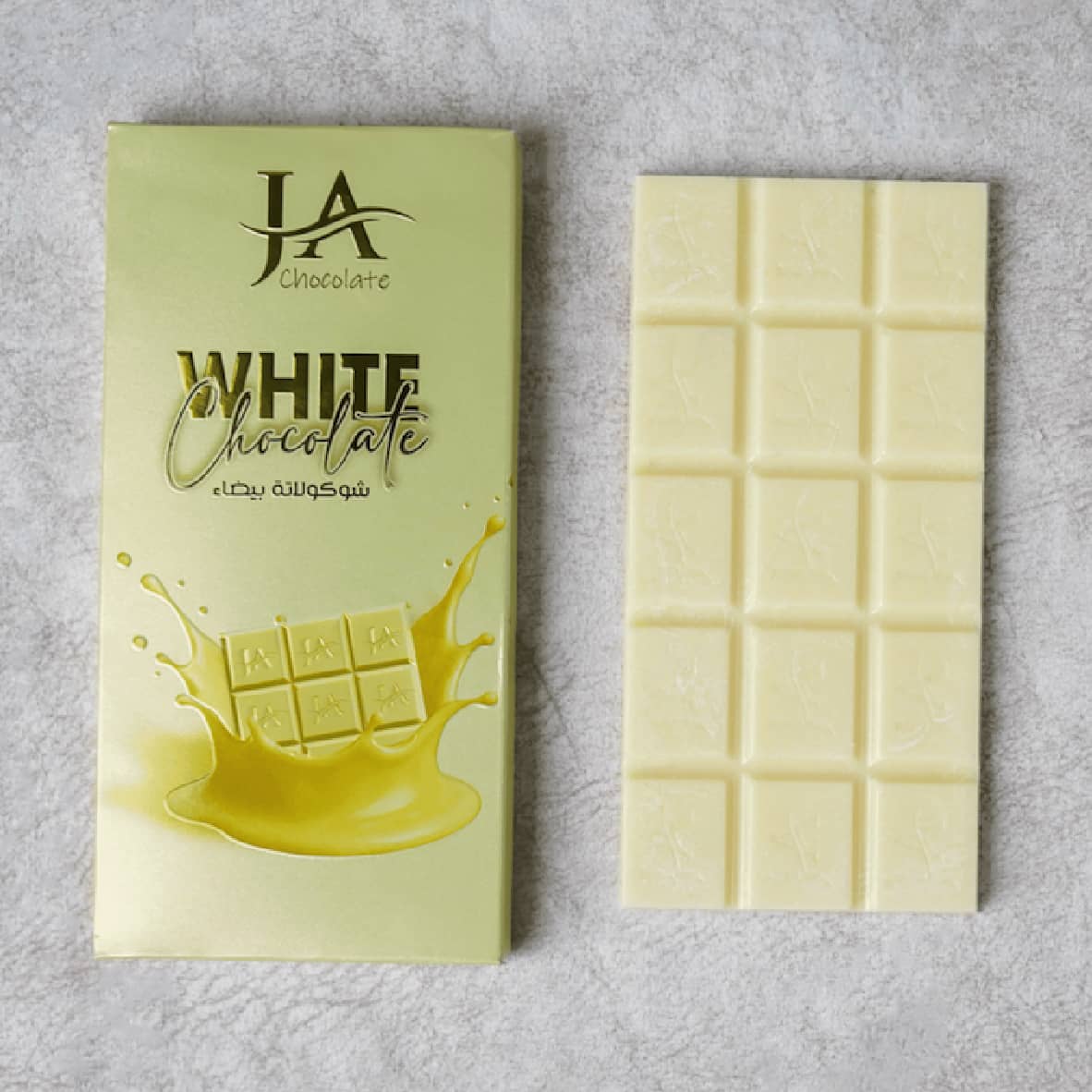 ja chocolate factory bar white chocolate